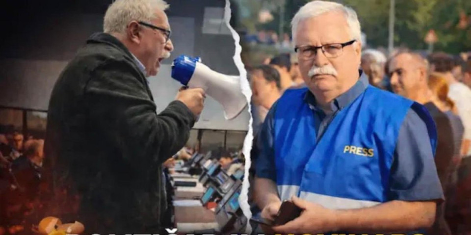 Dve stolice, jedan čovek: Kad mediji postanu stranka, stignu jaja