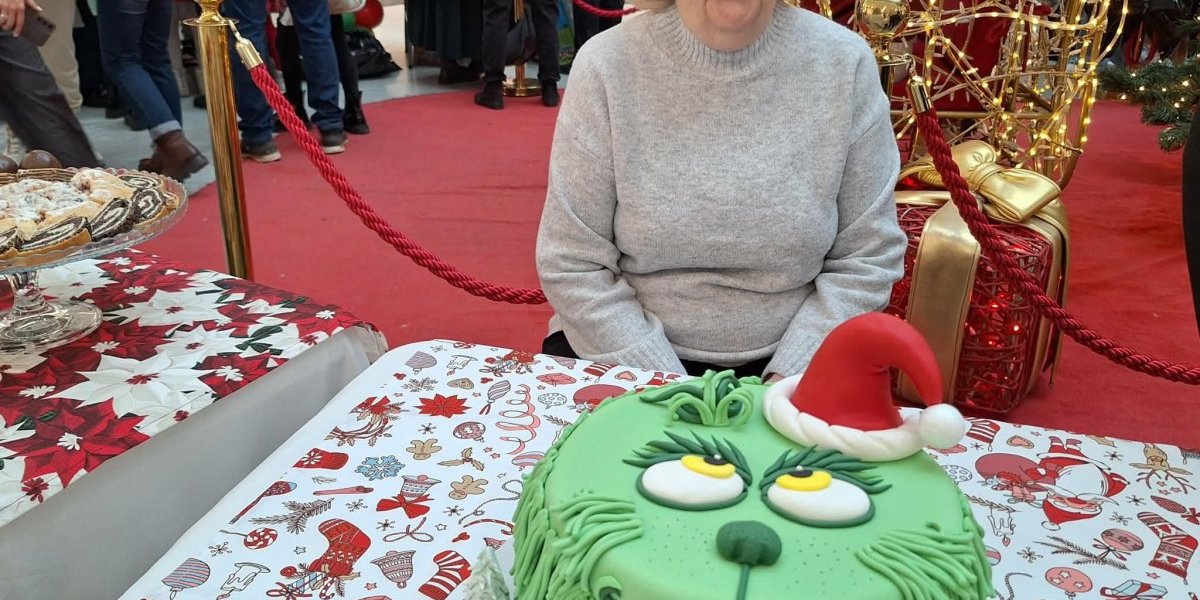 Mirjana Mladenović je napravila tortu "Grinč", otmičara Deda Mraza 