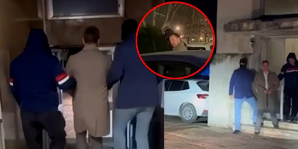 Ekskluzivno: Ovako je policija uhapsila advokata Čedomira Stojkovića - izveden s lisicama na rukama (VIDEO)