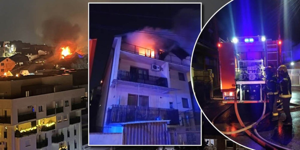 Vatrena stihija guta kuću: Veliki požar u Malom Mokrom Lugu (FOTO/VIDEO)