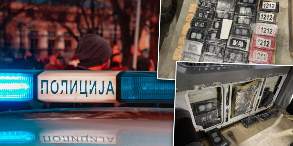 Uhapšeni Albanci u Srbiji: U šupljinama od kombija sakrili više od 30 kilograma kokaina (FOTO)
