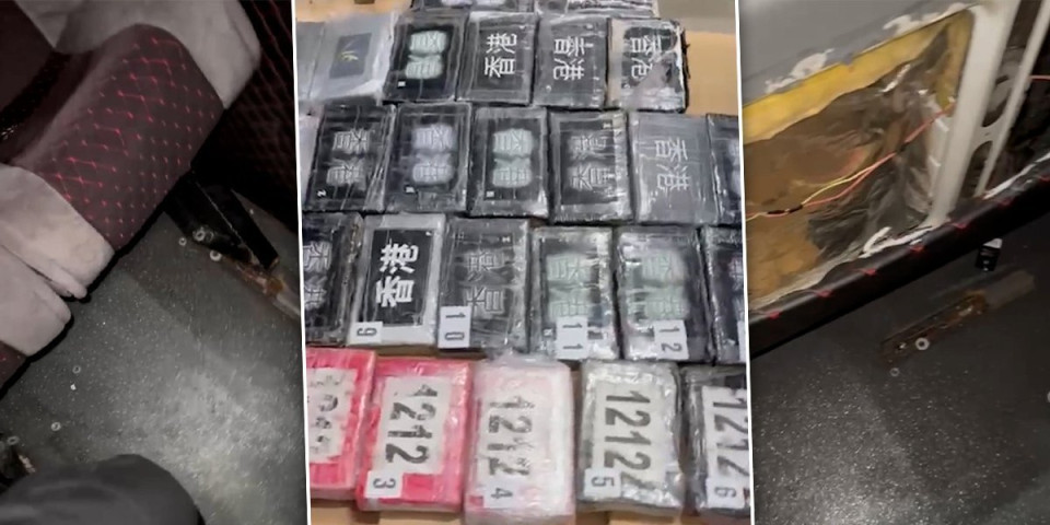 Ovako su Albanci sakrili drogu: Ivica Dačić otkrio nove detalje velike zaplene kokaina (FOTO/VIDEO)