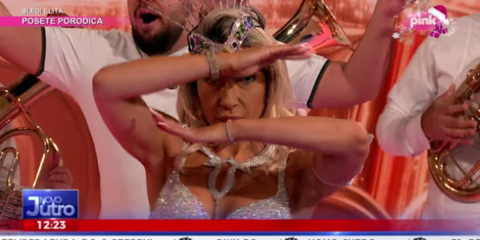 Jovana Jeremić trbušnim plesom zapalila studio: Uživo u programu zapevala, a onda... (VIDEO)