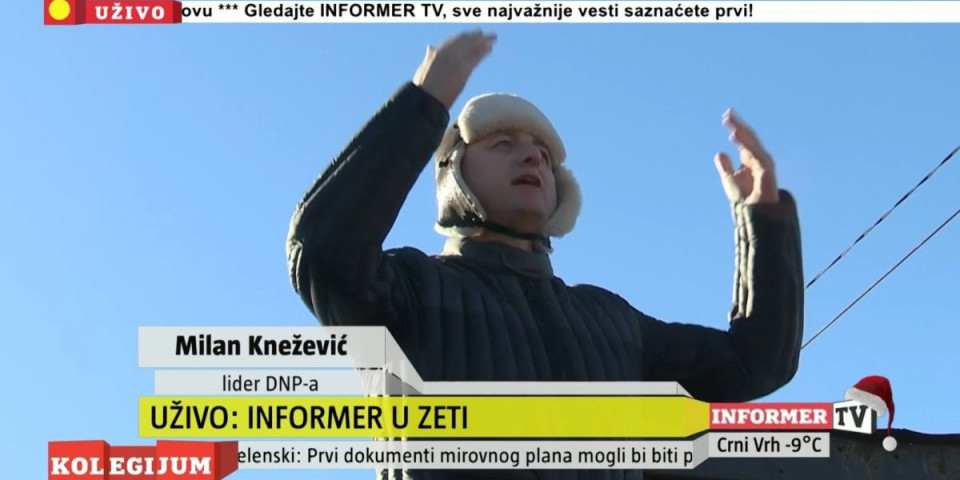Knežević isporučio ultimatum: "Ako Botun ne bude oslobođen do sutra - dolazimo bagerima i buldožerima" (VIDEO)