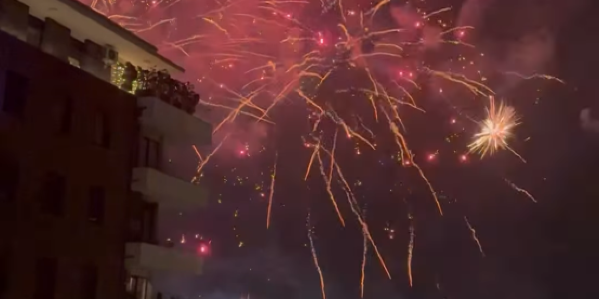 Vatromet za doček 2026. godine