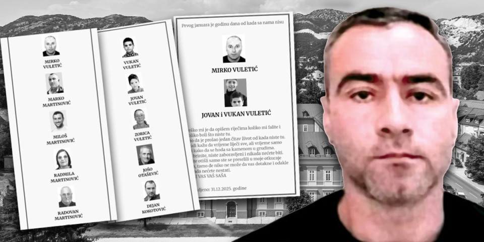"Niste otišli samo ste se preselili u moje otkucaje srca": Potresne čitulje žrtvama masakra na Cetinju (FOTO)