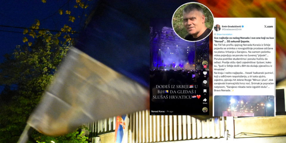 (VIDEO) Blokaderi i u Novu godinu ušli sa mržnjom prema Srbiji i predsedniku Vučiću