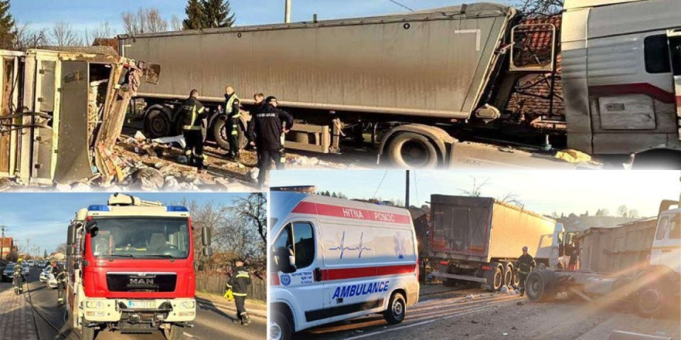 Jezivi prizori na mestu nesreće kod Loznice: Delovi vozila svuda po putu (FOTO)