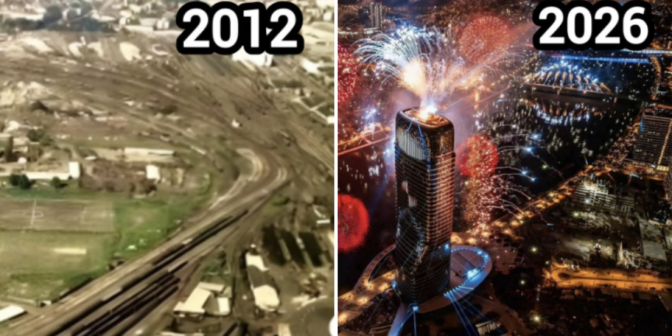 2012. i 2026 - Dve slike Beograda: Razlika kao nebo i zemlja!