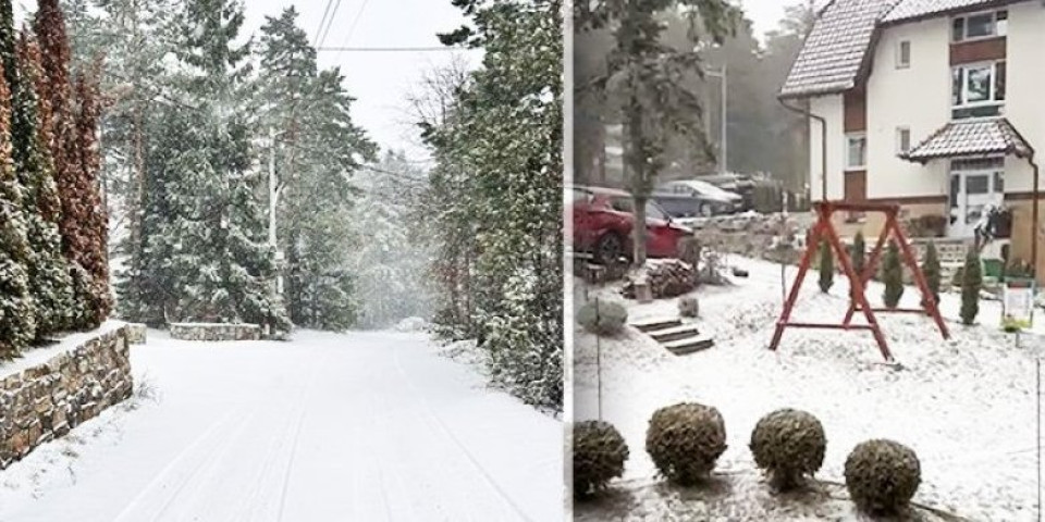 Zavejana Srbija: Evo gde se sve zabelelo (FOTO/VIDEO)