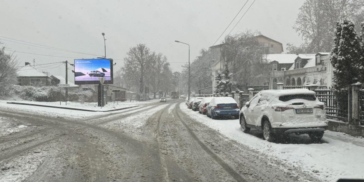 Sneg u Beogradu