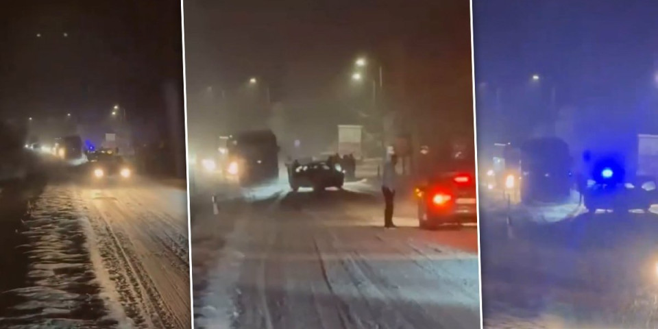 Potpuni karambol na Ibarskoj magistrali: Saobraćajna nezgoda kod skretanja za Sremčicu - policija na terenu (VIDEO)