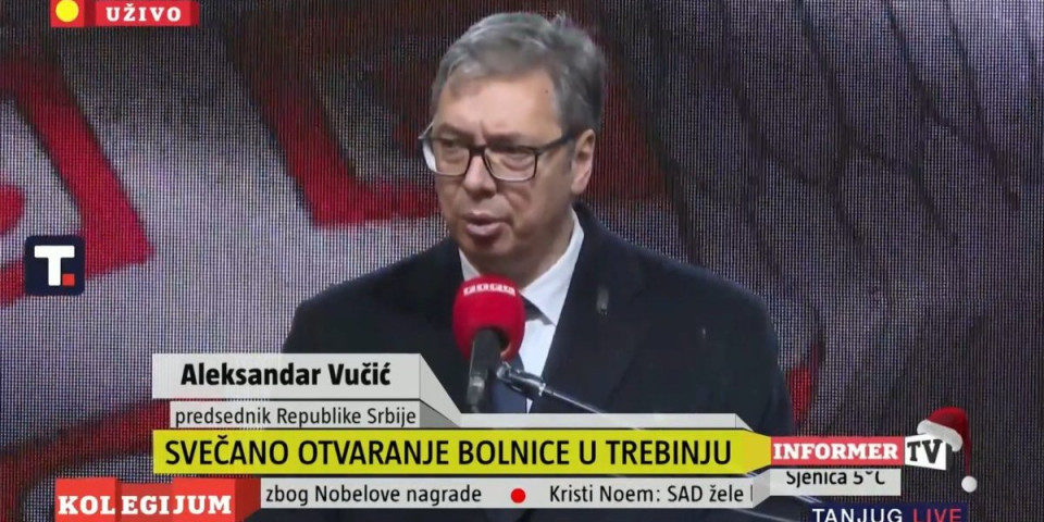 Vučić zagrmeo iz Trebinja: Odjekuje moćna poruka - Direktno se obratio antisrpskim savezima u regionu