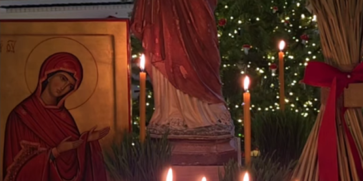 Badnji dan u domu Lidije Vukićević