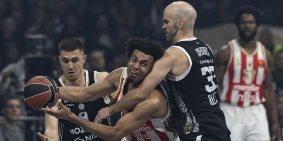 Kakvo Badnje veče! Evo gde su Zvezda i Partizan na tabeli Evrolige posle sramnih poraza