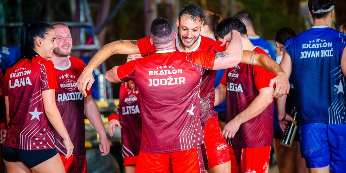 Prva borba Plavog i Crvenog tima u Exatlonu