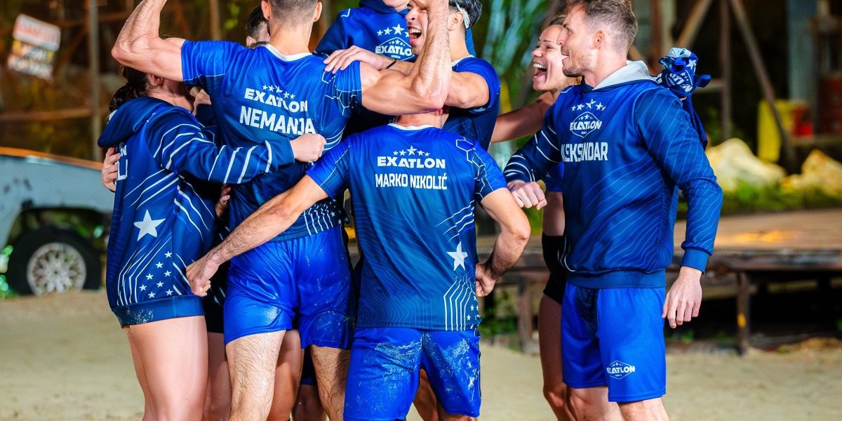 Prva borba Plavog i Crvenog tima u Exatlonu