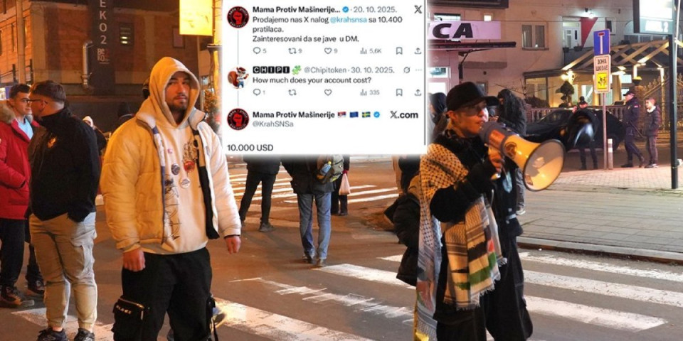 Ovo je dno - "blokaderi" prodaju nalog za 10.000 dolara: Profil kreiran u Kanadi - prati ga i Vladimir Štimac