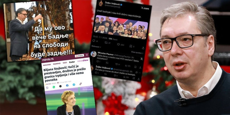 Količina mržnje tokom praznika prelila čašu: Ovo su grozote upućene Vučiću za dane Božića