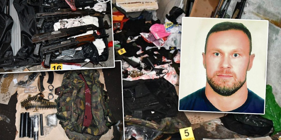 Fitnes trener čuvao oružje za ''vračarce''? Spremali likvidaciju u Beogradu?