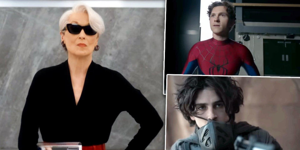 Dok se Holivud trese, stižu hitovi koji će pomeriti granice: Novi Spajdermen, Đavo nosi pradu 2 i Nolanova Odiseja