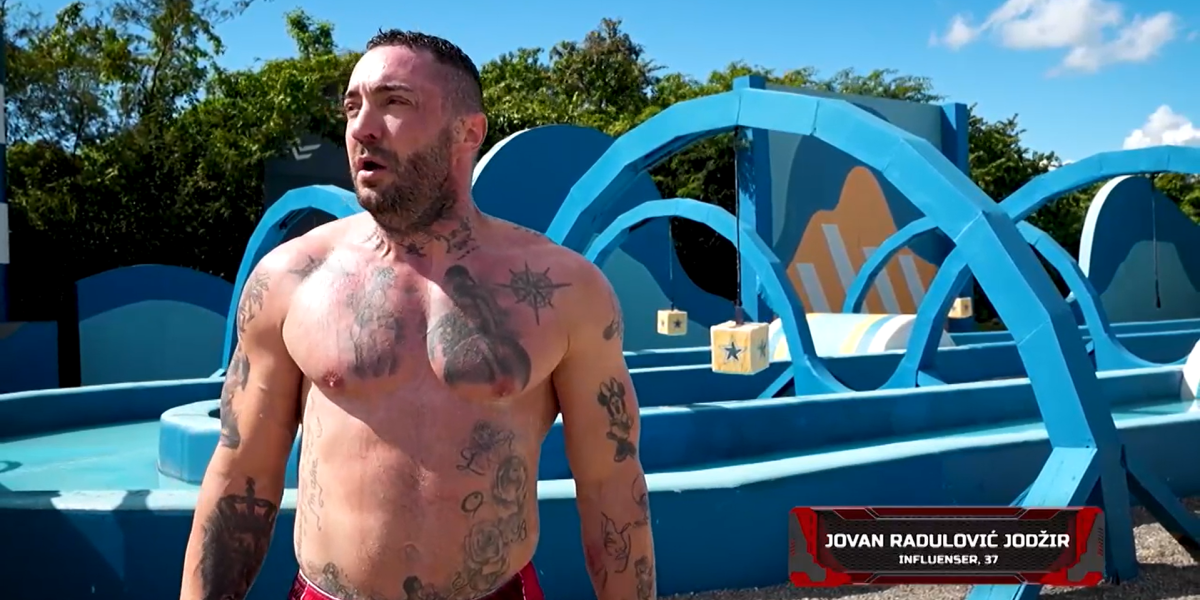 Jodžir ispred jedne od prepreka u Exatlonu