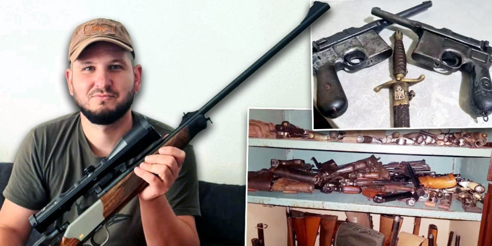 Uhapšen Srbin u Švajcarskoj zbog nasilja u porodici: Policija mu pronašla arsenal oružja (FOTO)
