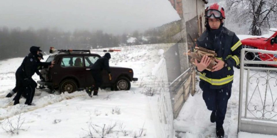 Ima ih svuda: Pripadnici policije pomažu u svim sitacijama