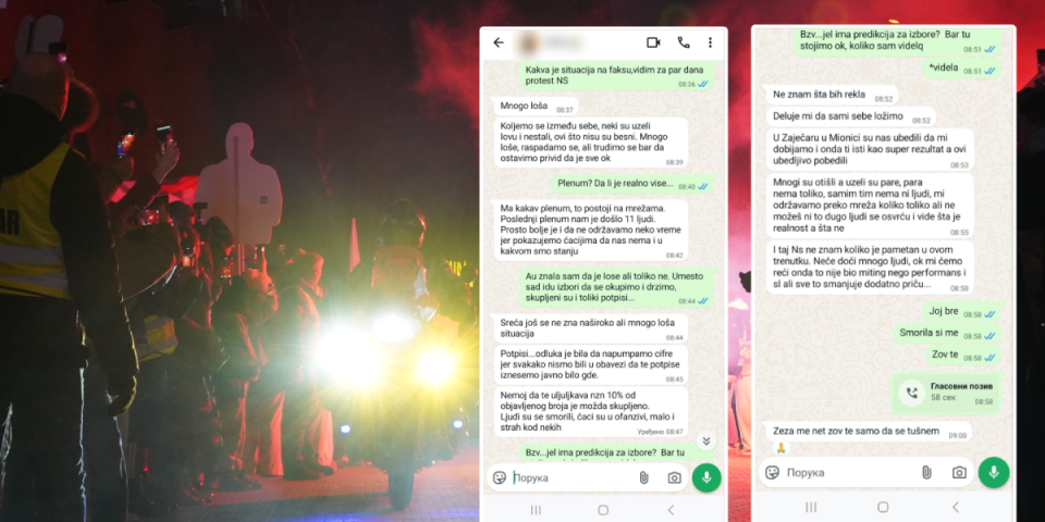 Procurila šok prepiska blokadera: Raspadamo se, ali se trudimo da ostavimo privid da je sve ok!