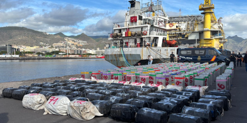 Pale vođe ''balkanskog kartela''' na Atlantiku: U operaciji ''Bela plima'' presretnutno i zaplenjeno 10 tona kokaina