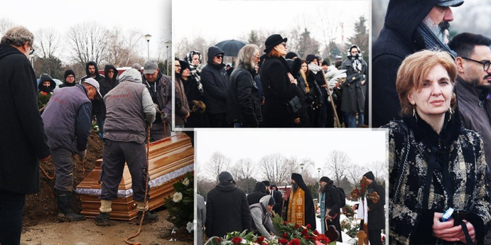 Sahranjen Ljuba Ninković: Suze, pesma i emotivan govor Bode Ninkovića (FOTO/VIDEO)