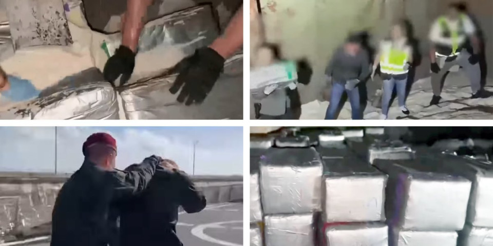 Kopali rukama i lopatama da dođu do kokaina: Pogledajte kako je presretnut ''balkanski kartel'' sa 10 tona droge (VIDEO)