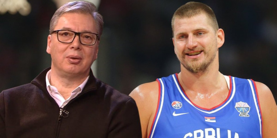Vučić se divi Jokiću: Nikada više nećemo imati takvog igrača