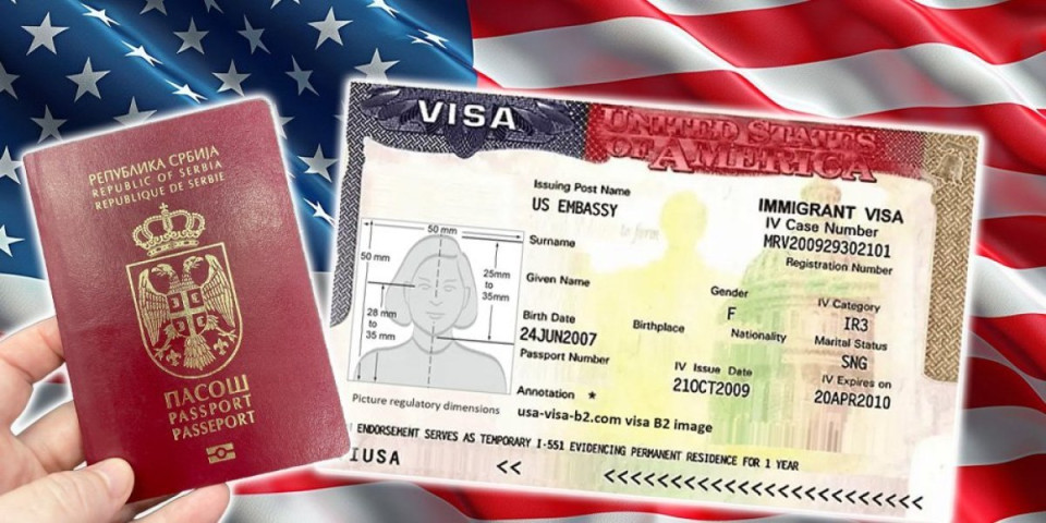 Gle čuda, toliko o "diktatorskoj, zloj Srbiji"!  SAD suspendovale vize Crnoj Gori i Albaniji, naša zemlja nije na listi