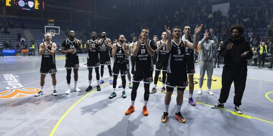 Partizan nastavio da ispisuje negativne rekorde - Treći najteži poraz u istoriji kluba