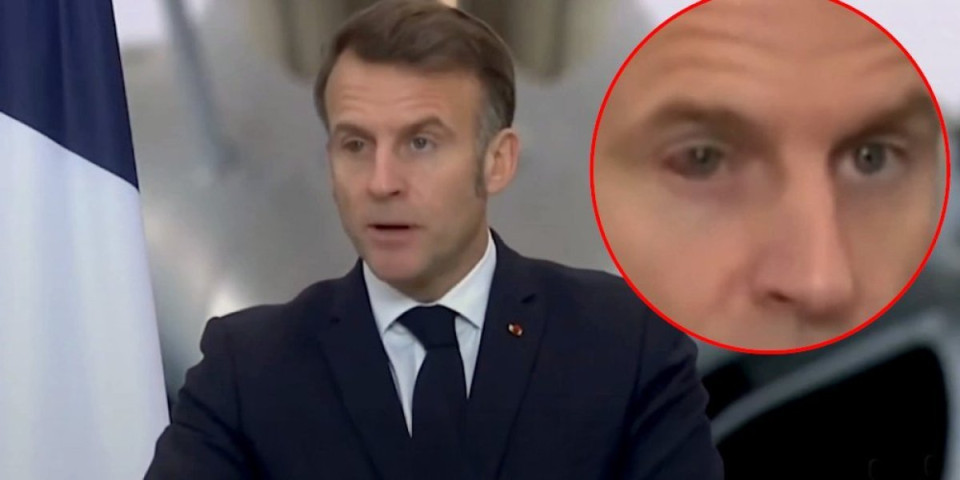 Brižit opet tukla Makrona? Pojavio se čudan snimak, svi se zabrinuli - Šta se ovo desilo francuskom predsedniku?