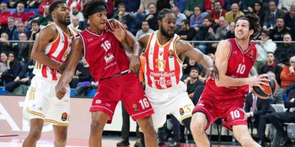 Trka sve žešća! Evo gde je Zvezda na tabeli Evrolige posle infarkt pobede u Milanu