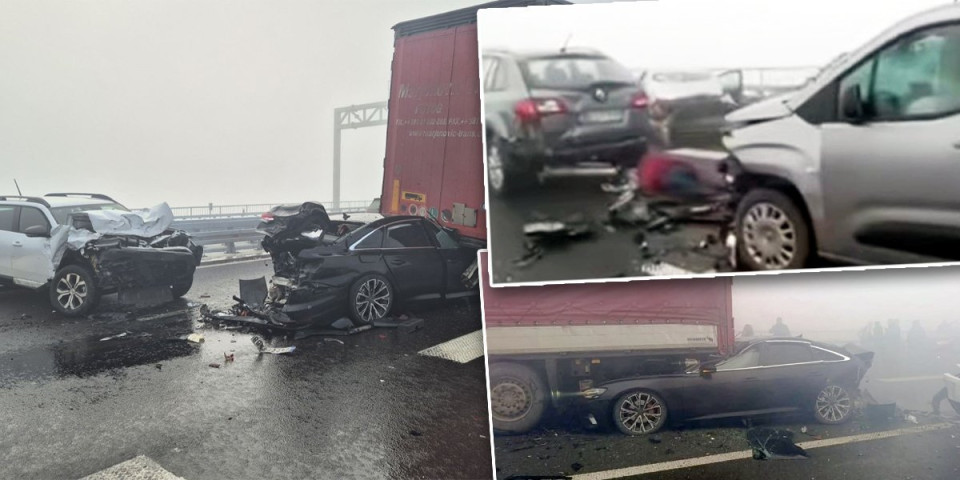 Horor scene kod Požege: Devet automobila i kamion se zakucavali jedni u druge, od kola ostale olupine, jedna osoba leži na putu (FOTO/VIDEO)