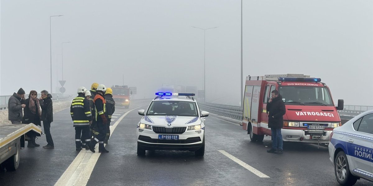 Saobraćajna nesreća na Milošu Velikom
