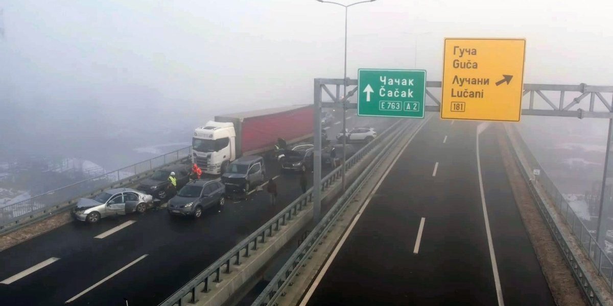 Saobraćajna nesreća na Milošu Velikom