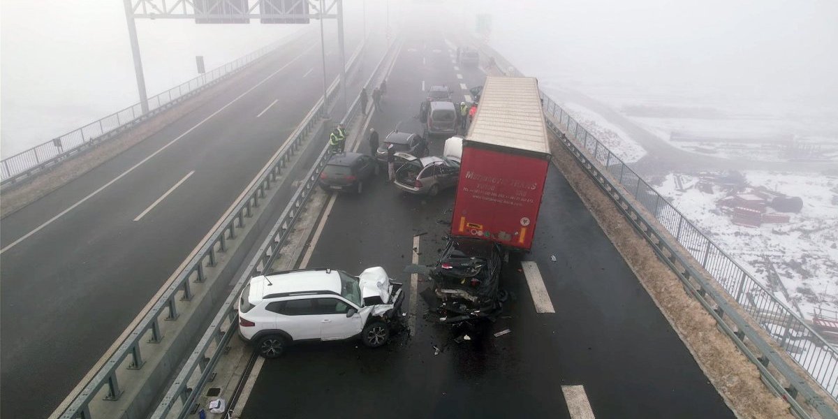 Saobraćajna nesreća na Milošu Velikom