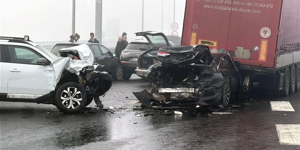 Saobraćajna nesreća na Milošu Velikom