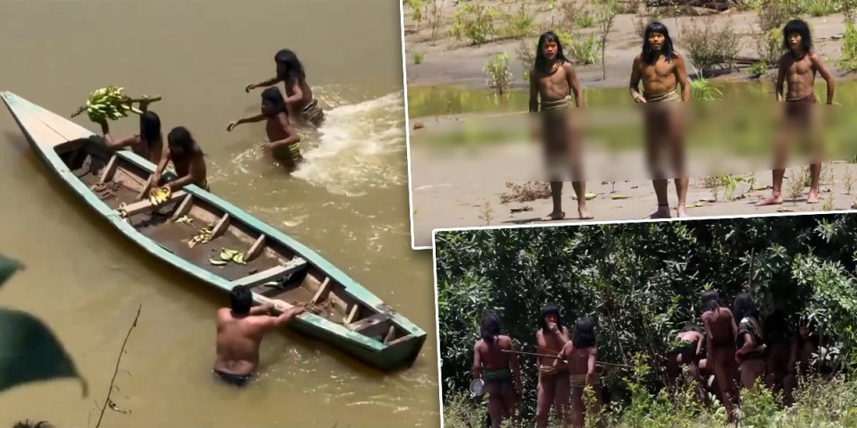 Ova snimak su krili: Pojavio se zapanjujući video najvećeg izolovanog plemena na svetu! (FOTO/VIDEO)