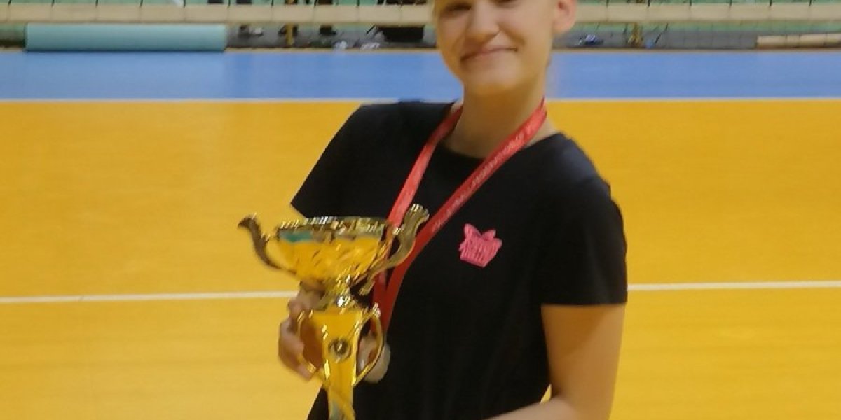 Milica Balać kao devojčica