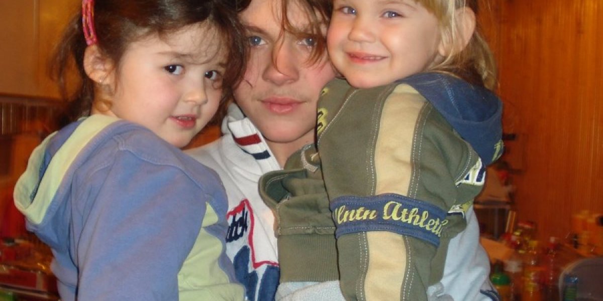 Milica Balać kao devojčica