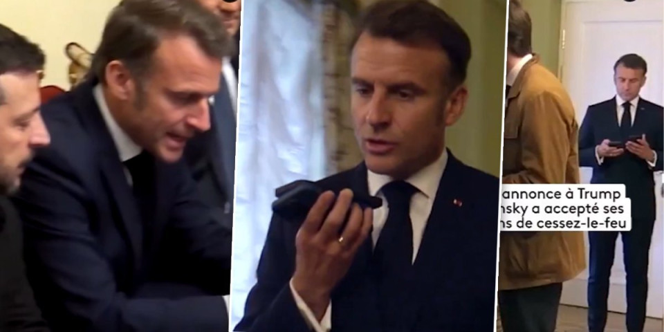 (VIDEO) Isplivao tajni snimak razgovora Trampa i Makrona: Šok i neverica nakon velikog otkrića - Zelenski je prihvatio...