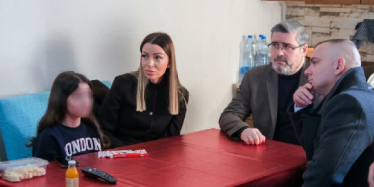 Ministarka Mesarović u poseti porodici Marković