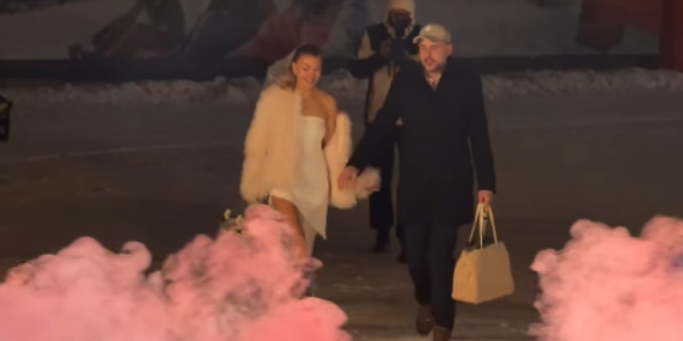 (VIDEO) Oženio se bivši muž Anđelke Prpić: Na ski-stazi na Kopaoniku rekao "da"
