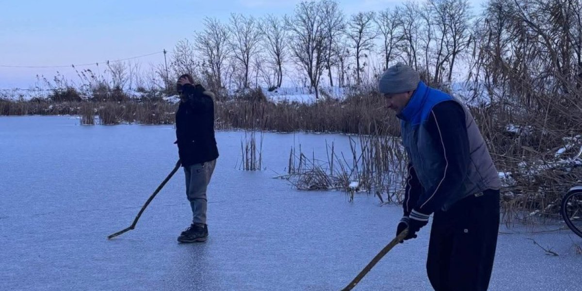 Oprema za hokej - Improvizacija 