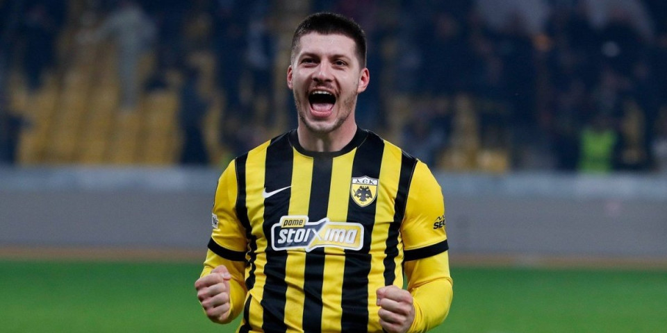 Gori Atina, Jović "on fire"! Het-trik srpskog reprezentativca protiv Panatinaikosa (VIDEO)